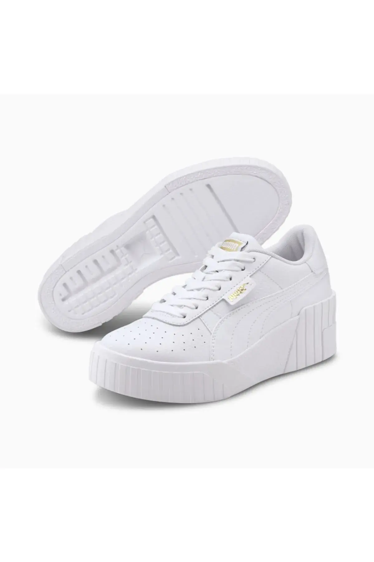 Puma Cali Wedge Wns Beyaz Kadın Günlük Spor Ayakkabı