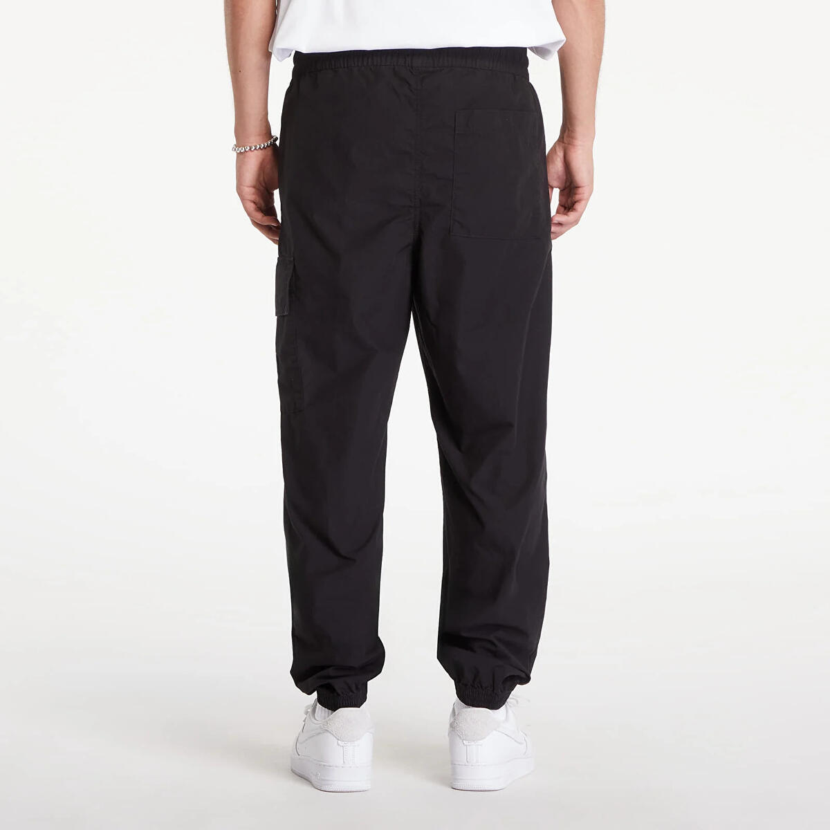 Calvin Klein COTTON POPLIN UTILIT, BEH Siyah Erkek Pantolon