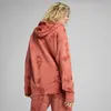 PUMA WARDROBE ESS Graphic Hoodie Kırmızı Kadın Hoodie