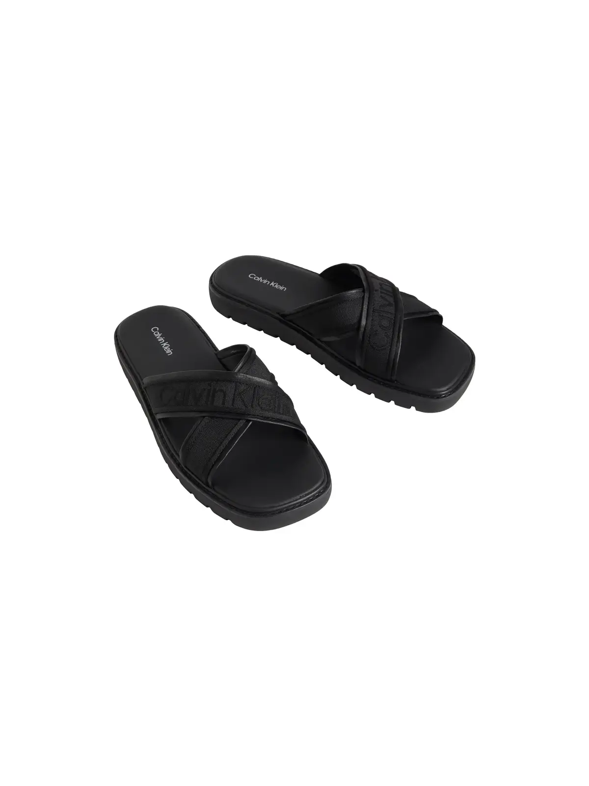 Calvin Klein SQ MOLDED SANDAL XCR Siyah Erkek Terlik