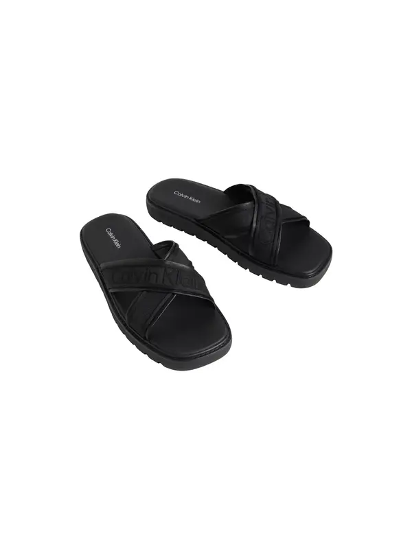 Calvin Klein SQ MOLDED SANDAL XCR Siyah Erkek Terlik