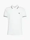 Calvin Klein Beyaz Erkek T-Shirt & Polo