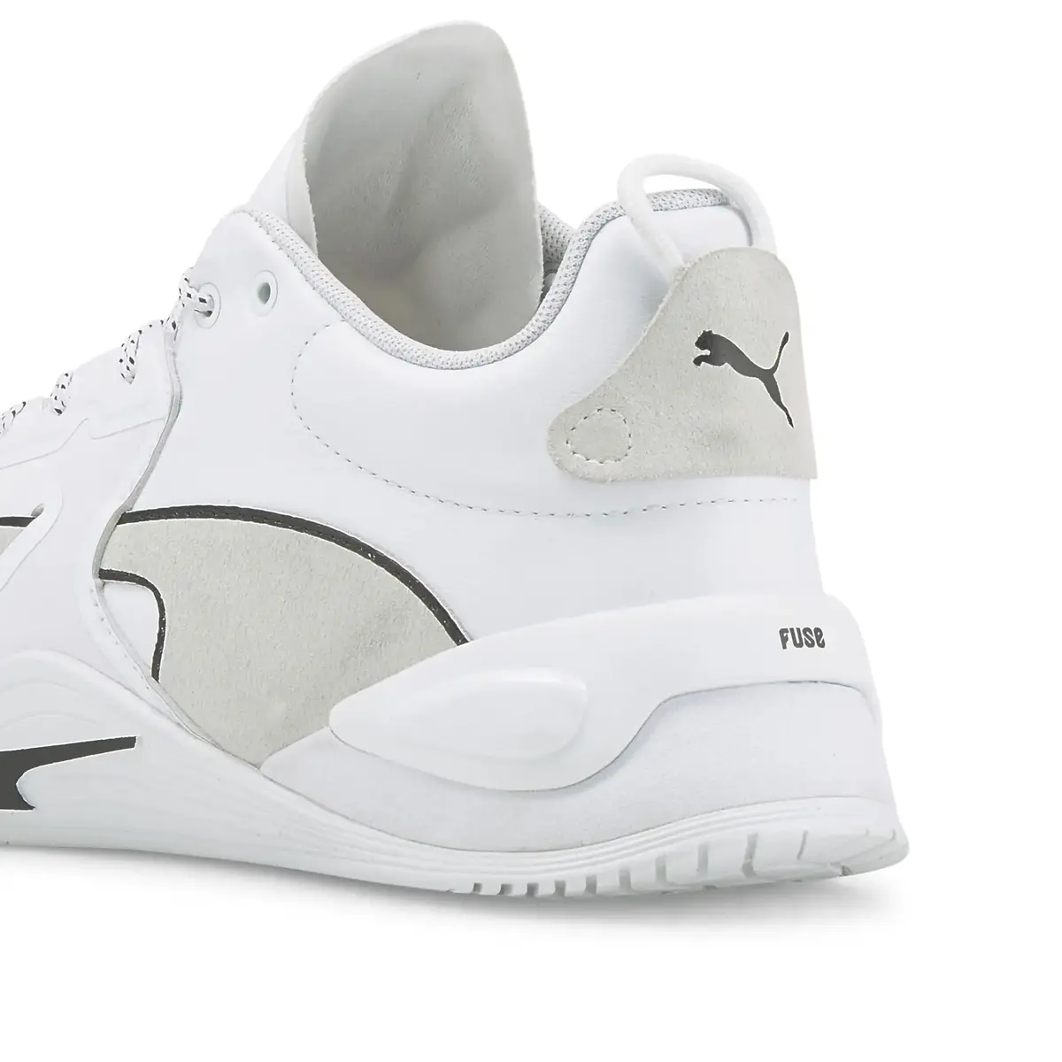 Puma Fuse Performance Leather Beyaz Erkek Koşu Ayakkabısı