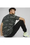 Puma Mapf1 Aop Logo Tee Siyah Erkek T-Shirt