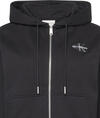 Calvin Klein MONOLOGO FRENCH TERRY FZ BF HOOD Siyah Kadın Sweatshirt