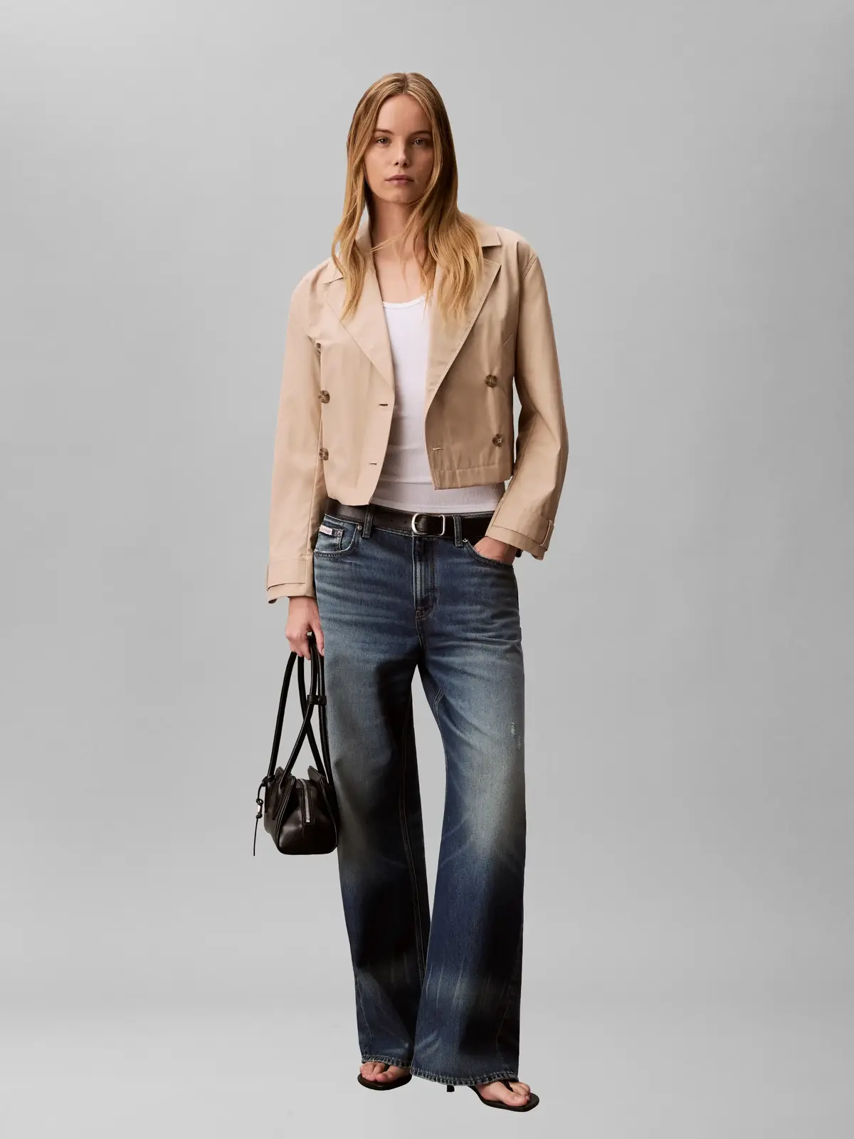 SHORT COTTON TRENCH, PF0