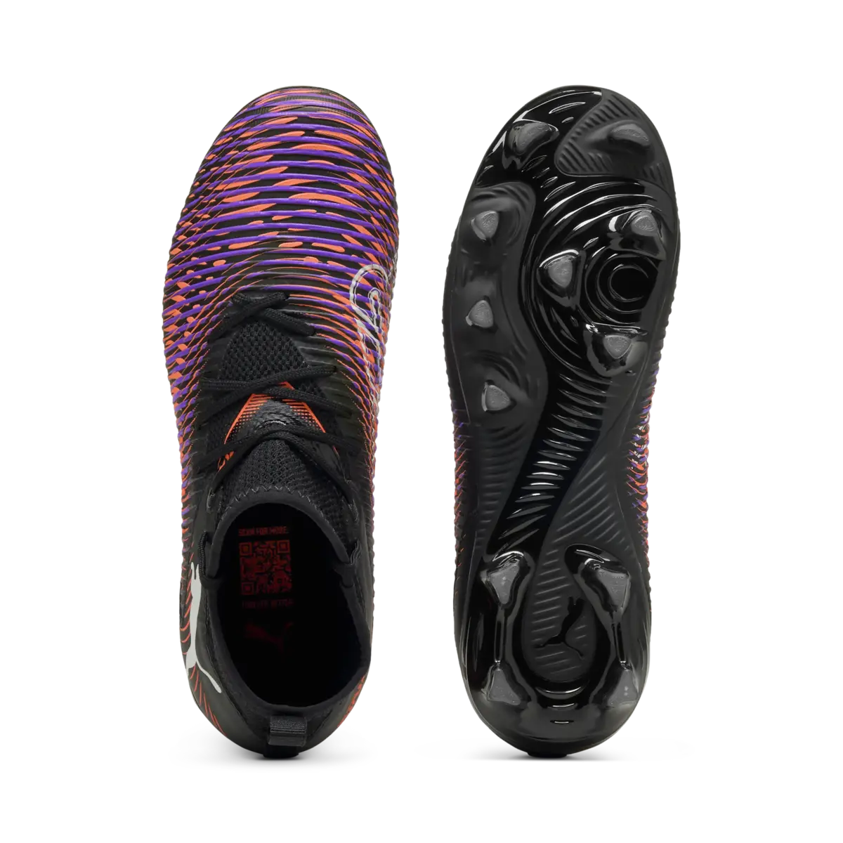 Puma FUTURE 8 MATCH FG/AG Jr Siyah Çocuk Krampon