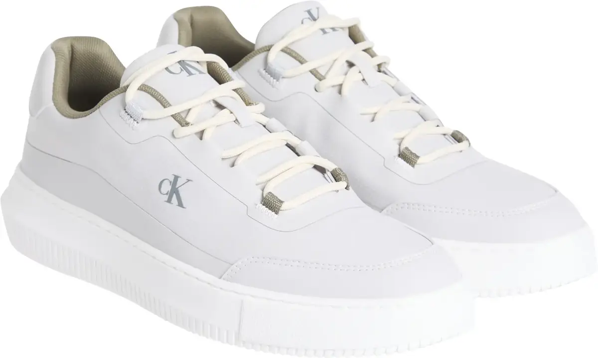 Calvin Klein CHUNKY CUPSOLE TECH, 0IS Beyaz Erkek Spor Ayakkabı & Sneaker