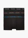 Calvin Klein LOW RISE TRUNK 3PK Erkek Siyah Boxer Set