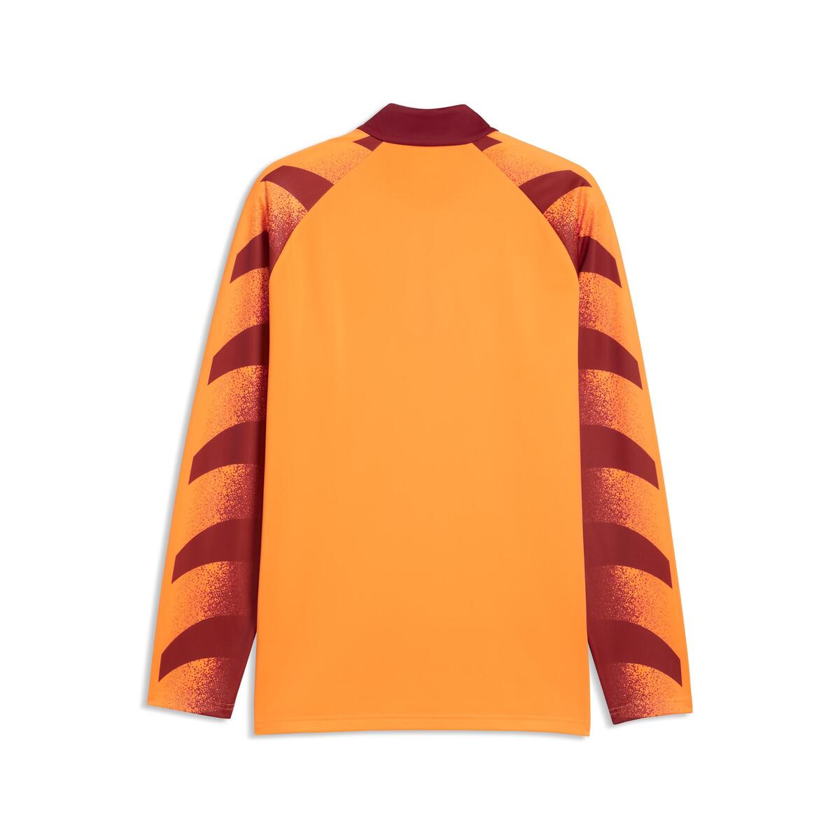 Puma GSK Warm Up 1/4 Zip Top GALATASARAY Erkek Fermuarlı Dar Kesim Üst