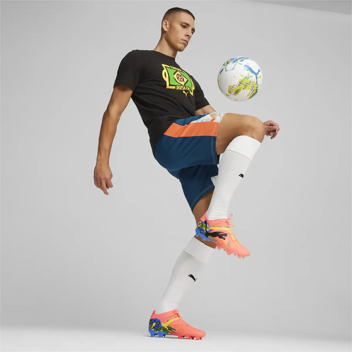 Puma Neymar JR COPA Tee Siyah Erkek T-Shirt