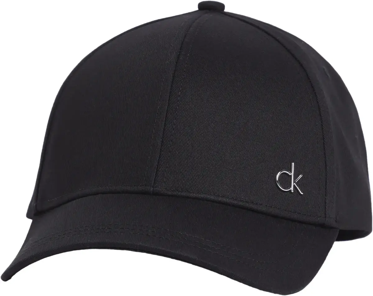 Calvin Klein CK METAL COTTON CAP, BEH Siyah Kadın Şapka