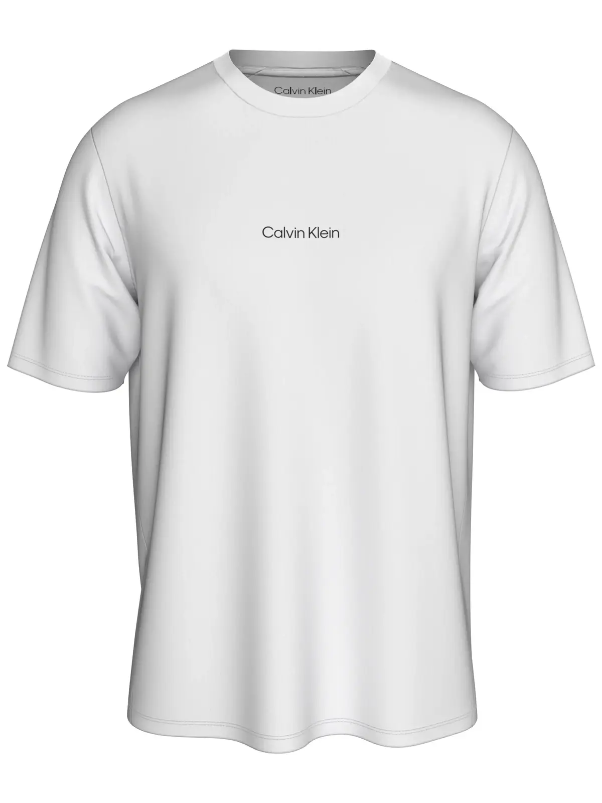 Calvin Klein S/S CREW NECK Beyaz Erkek Tişört