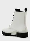 Calvin Klein COMBAT MID LACEUP TR Kadın Beyaz Bot