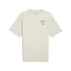 Puma GRAPHICS Grow Playful Tee Kırık Beyaz Erkek T-Shirt