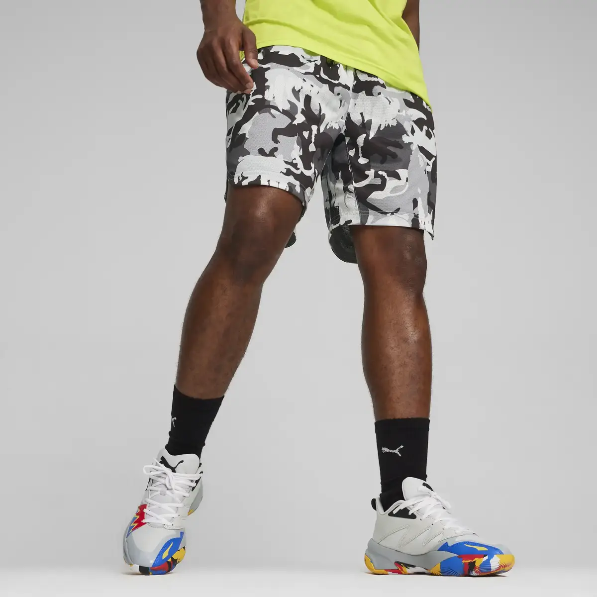 Puma Winners Circle Short Gri Erkek Şort