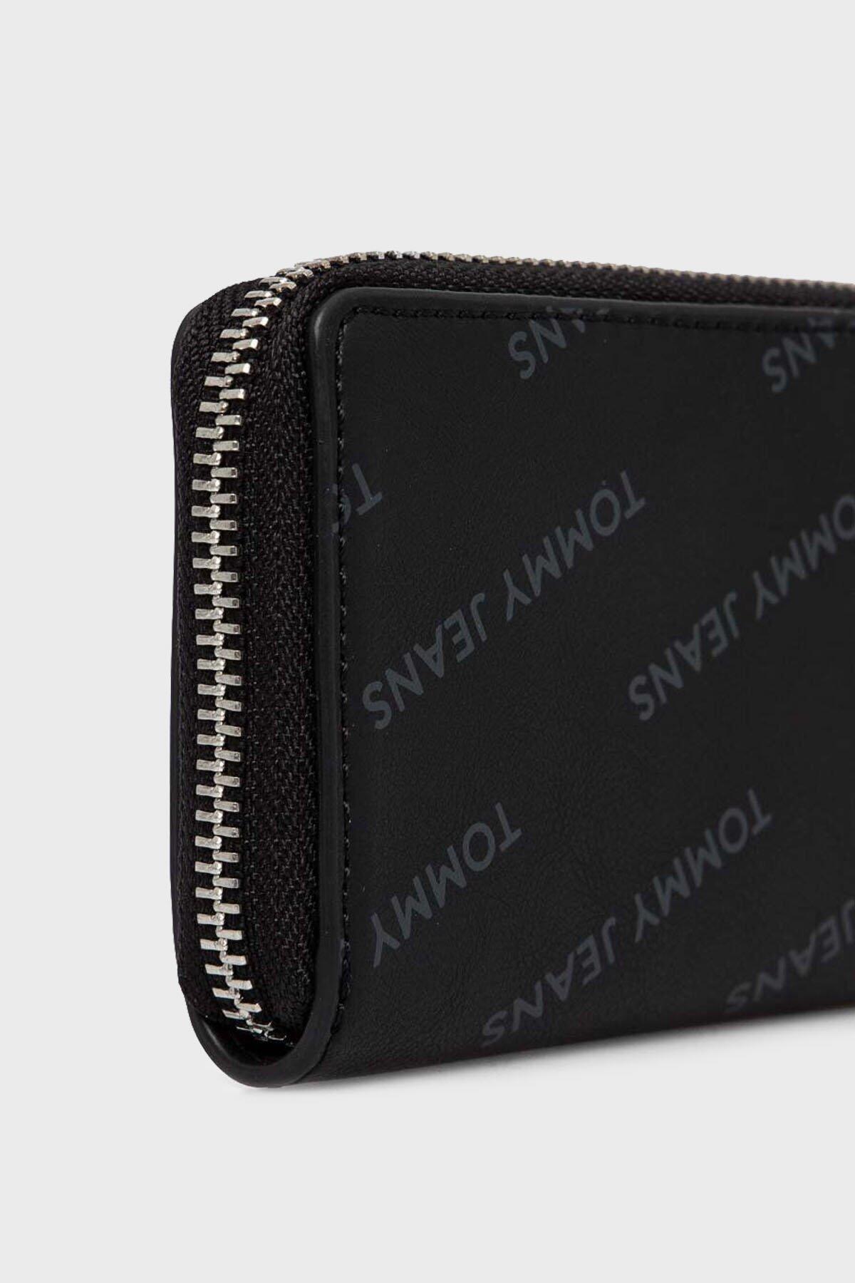 Tommy Hilfiger TJW ESS MUST SMALL Z, 0GJ Siyah Kadın Cüzdan