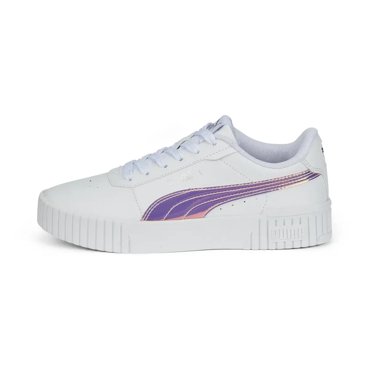 Puma Carina 2.0 Holo Jr Unisex Beyaz Günlük Spor Ayakkabı