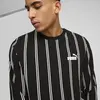 Puma SPORTS CLUB AOP Crew Siyah Erkek Sweatshirt