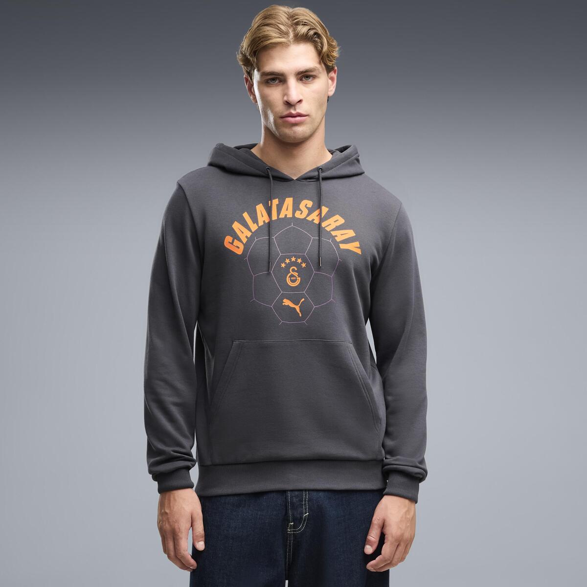 Puma GSK FtblCulture Hoodie GALATASARAY FtblCulture Erkek Kapüşonlu SWEATSHIRT