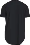 Calvin Klein BADGE TURN UP SLEEVE Erkek Siyah T-Shirt