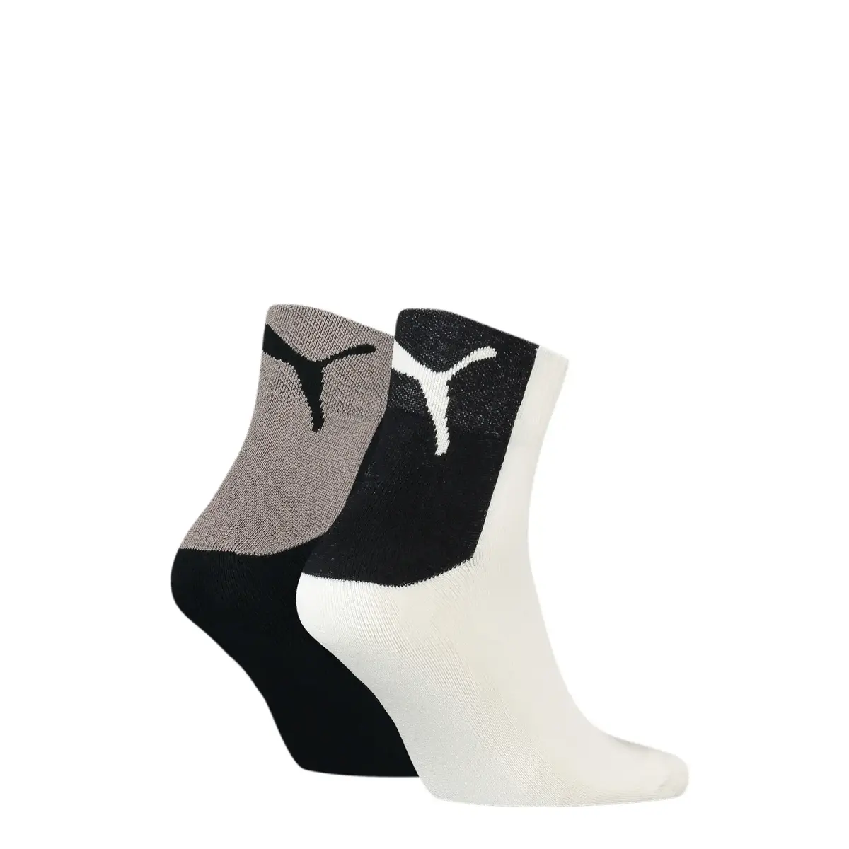 Puma PUMA MEN CAT BLOCK QUARTER 2P Siyah Erkek 2'li Çorap