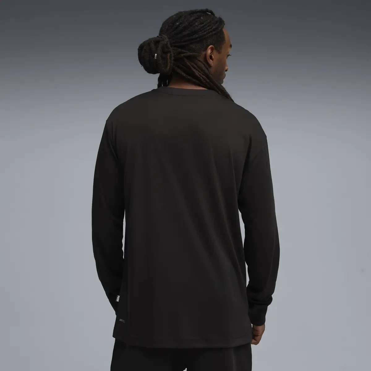 Puma Hoopstel LS Tee Siyah Erkek T-Shirt & Polo