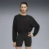 Puma W CLOUDSPUN CREW Siyah Kadın Sweatshirt