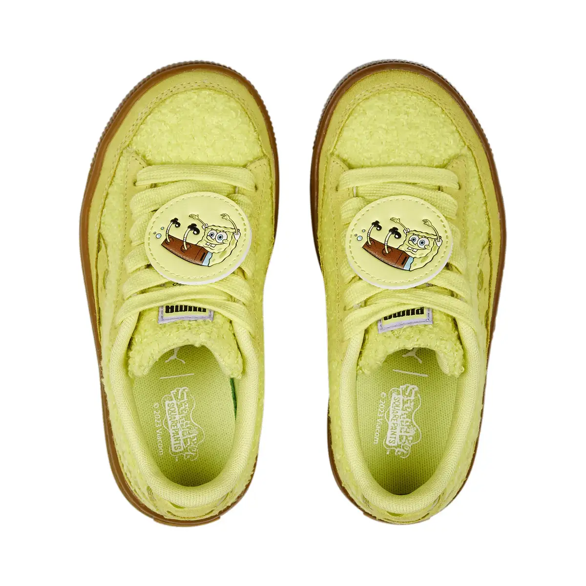 Puma Suede Spongebob PS Sarı Unisex Günlük Spor Ayakkabı