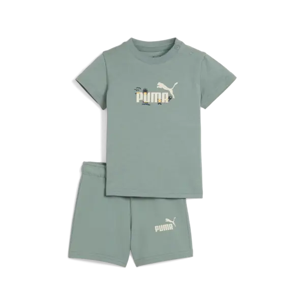 Puma SANDY ADVENTURES Set Yeşil Unisex Eşofman Takımı