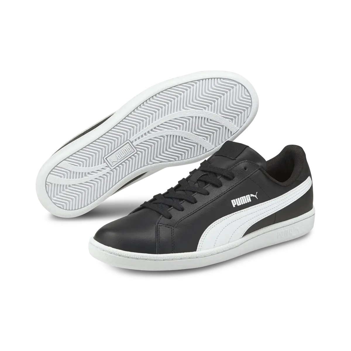 Puma Puma Smash L black-white Siyah Unisex Spor Ayakkabı