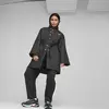 PUMA LUXE SPORT T7 AOP Robe Coat Siyah Kadın Mont