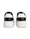 Calvin Klein BOLD FLATF LOW LACE, 0GM Siyah Kadın Spor Ayakkabı & Sneaker