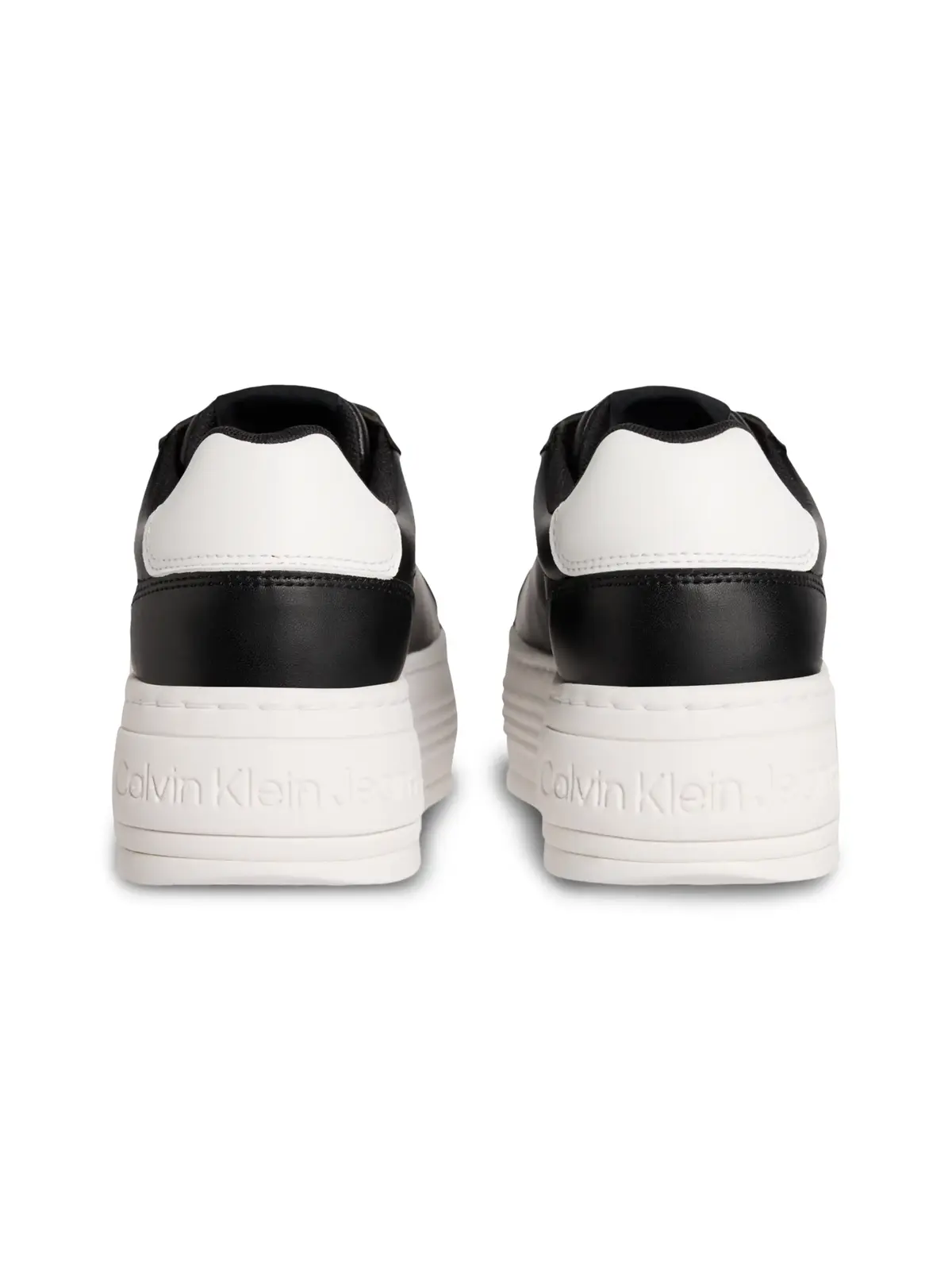 Calvin Klein BOLD FLATF LOW LACE, 0GM Siyah Kadın Spor Ayakkabı & Sneaker