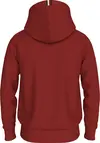 Tommy Hilfiger MONOGRAM IMD HOODIE Erkek Kırmızı Sweatshirt