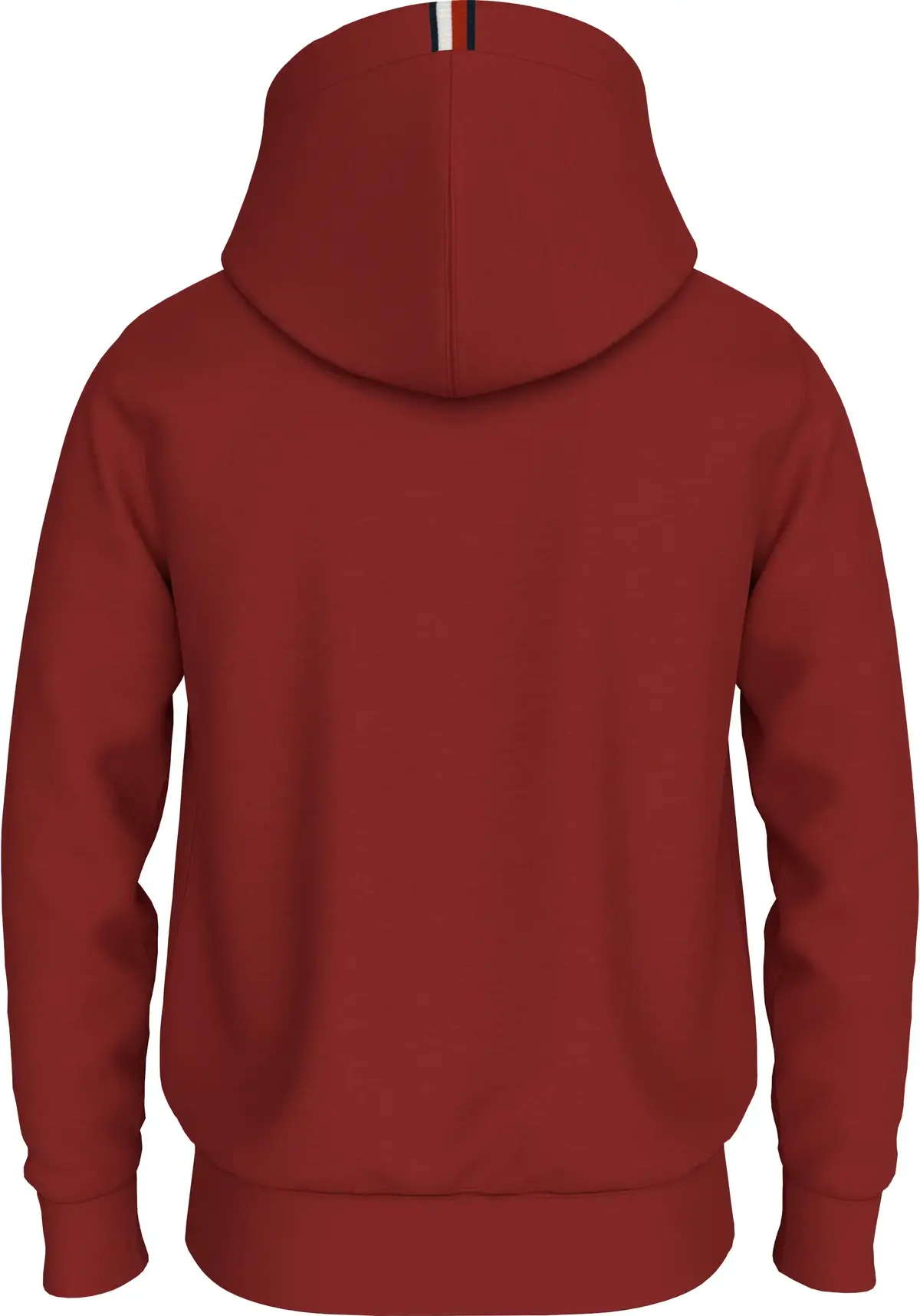 Tommy Hilfiger MONOGRAM IMD HOODIE Erkek Kırmızı Sweatshirt