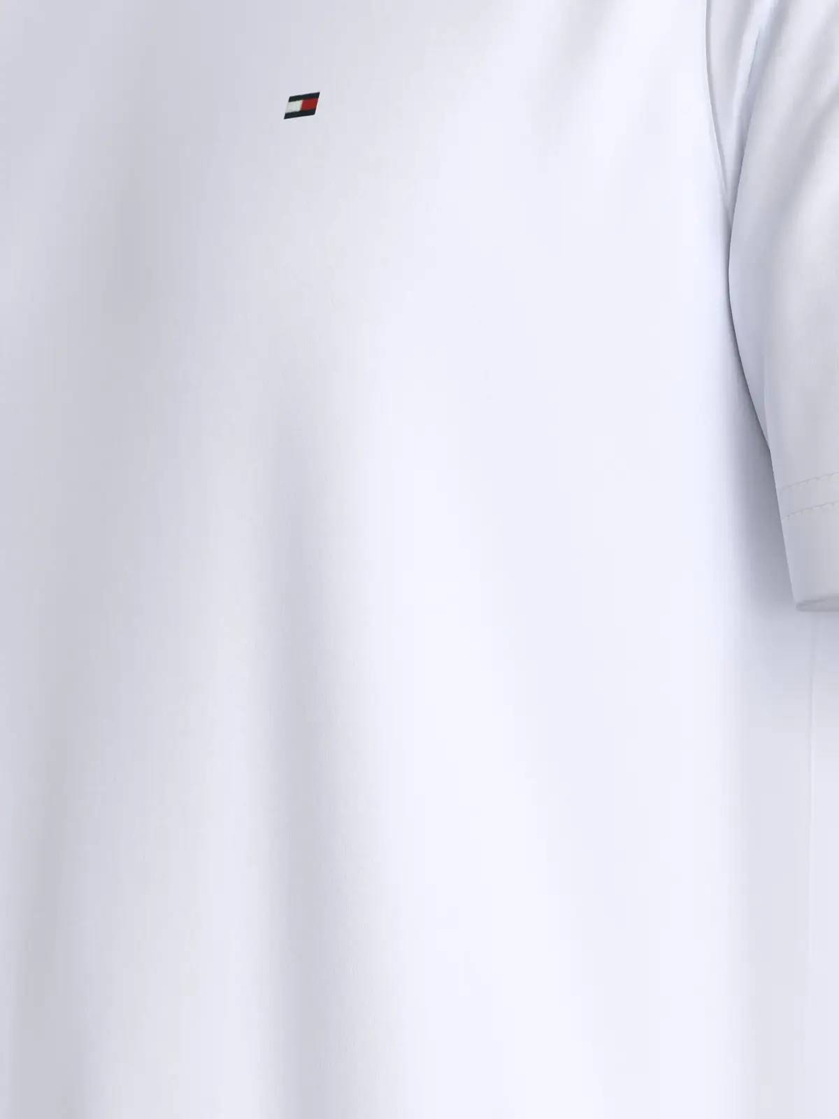 Tommy Hilfiger PERFORMANCE TEE Erkek Beyaz T-shirt