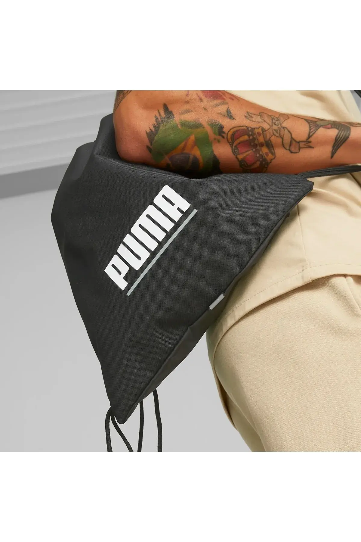 Puma Plus Gym Sack Siyah Erkek/Unisex Spor Çantası