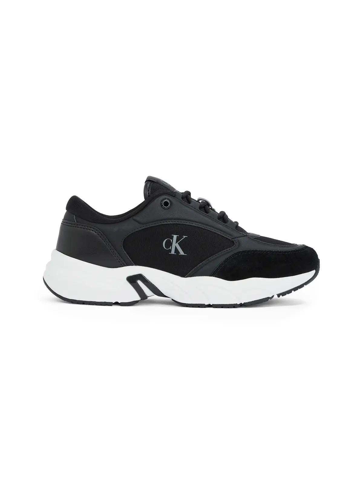 Calvin Klein RETRO TENNIS MG MIX, BEH Siyah Kadın Spor Ayakkabı