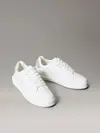 Calvin Klein CHUNKY CUPSOLE RU PATCH LTH Beyaz Erkek Günlük Spor Ayakkabı