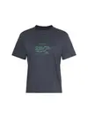 Calvin Klien SS CLASSIC HANDWRITI, 4XN Gri Kadın T-Shirt