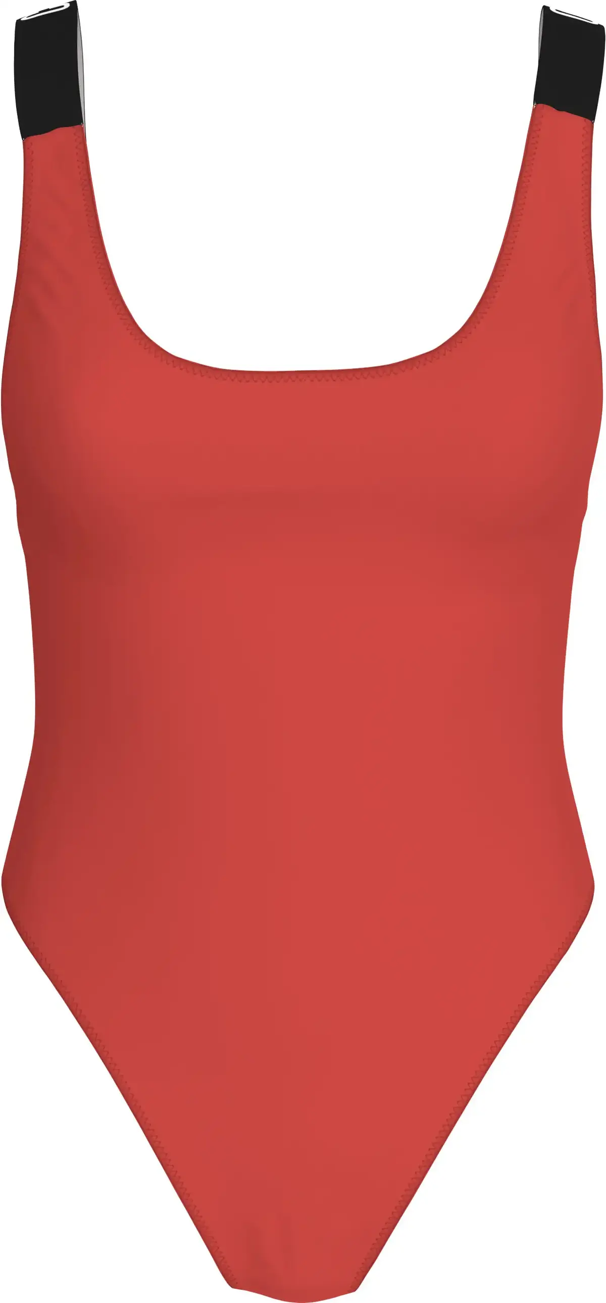 Calvin Klein SCOOP BACK ONE PIECE, XM8 Kırmızı Kadın Mayo
