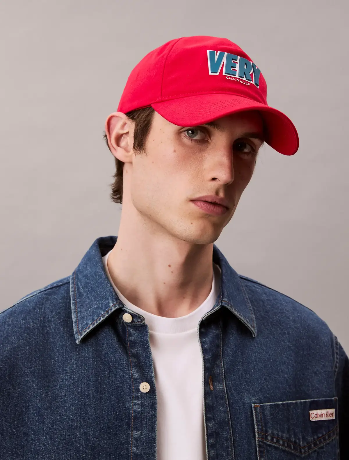 Calvin Klein VERY GRAPHIC BASEBAL, XMD Kırmızı Erkek Şapka