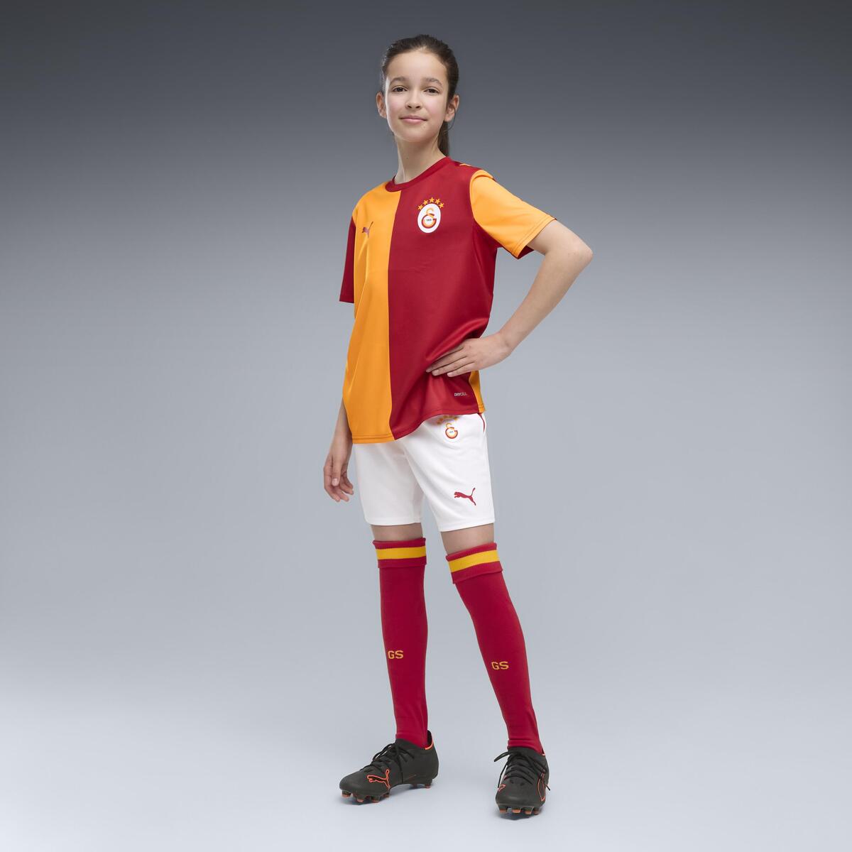 Puma GSK Shorts Jr GALATASARAY 26/27 Çocuk Futbol Şortu