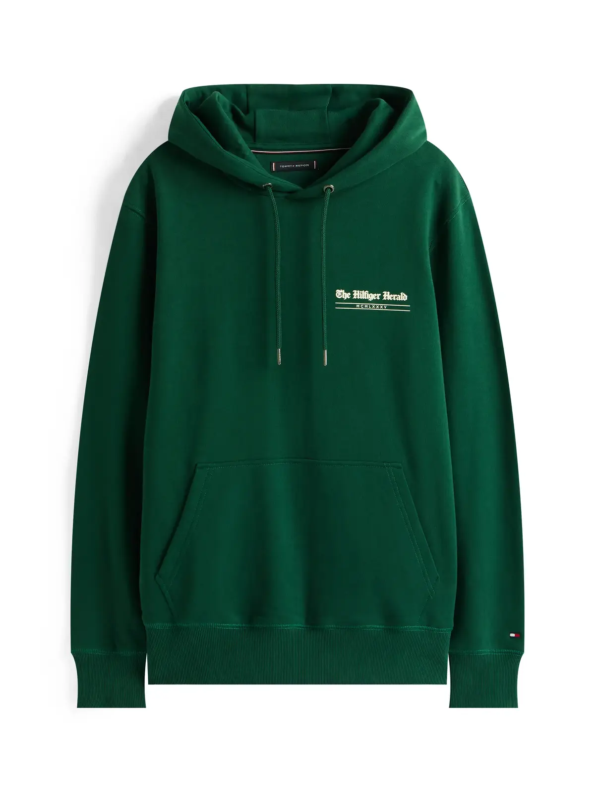 Tommy Hilfiger HILFIGER HERALD GRAP, Yeşil Erkek Hoodie
