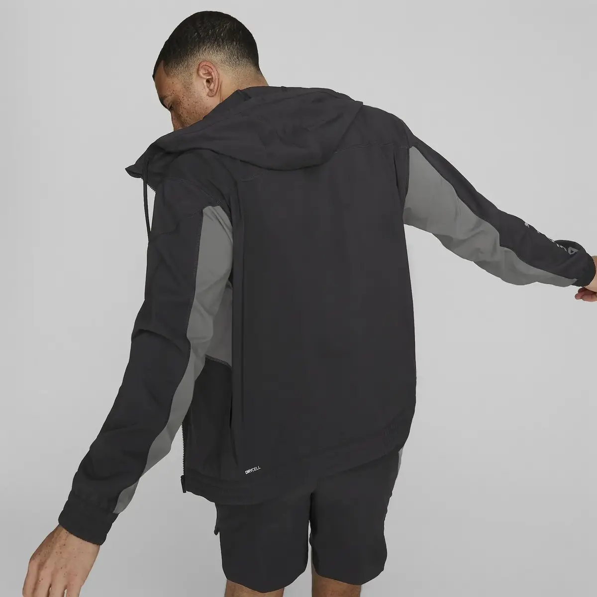 Puma Fıt Woven Jacket Siyah Erkek Fermuarlı Spor Ceketi
