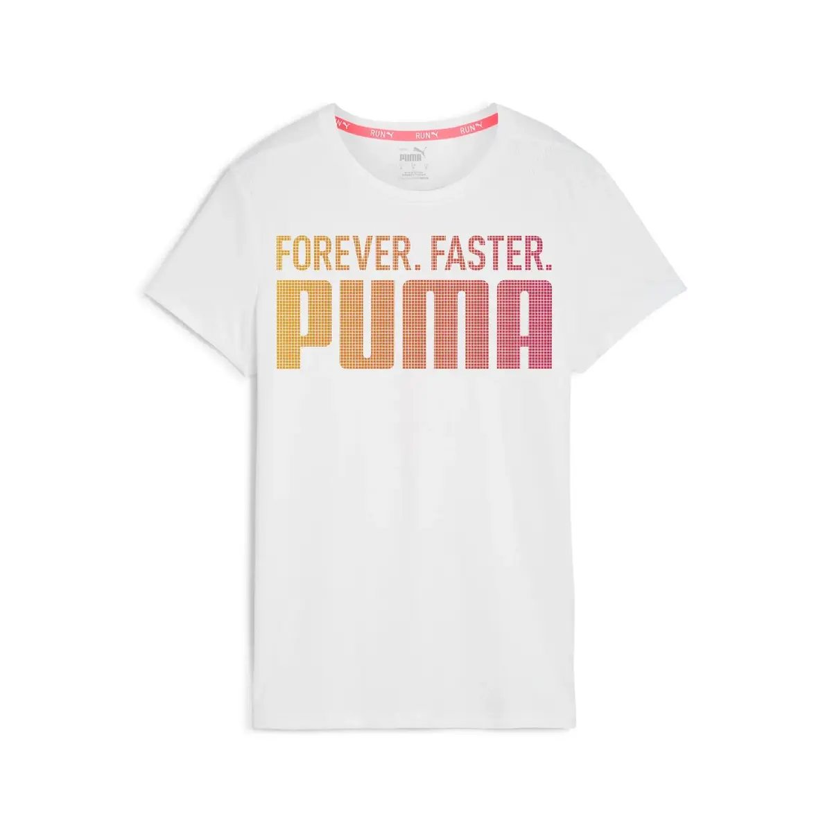 Puma RUN FAVROITES FF GRAPHIC TEE Beyaz Kadın T-Shirt