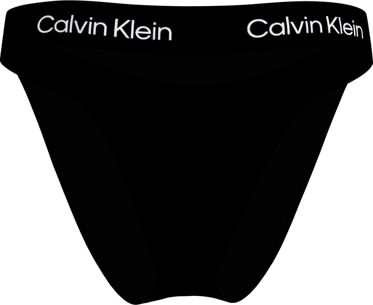 Calvin Klein CHEEKY HIGH RISE BIK Siyah Kadın Bikini Altı