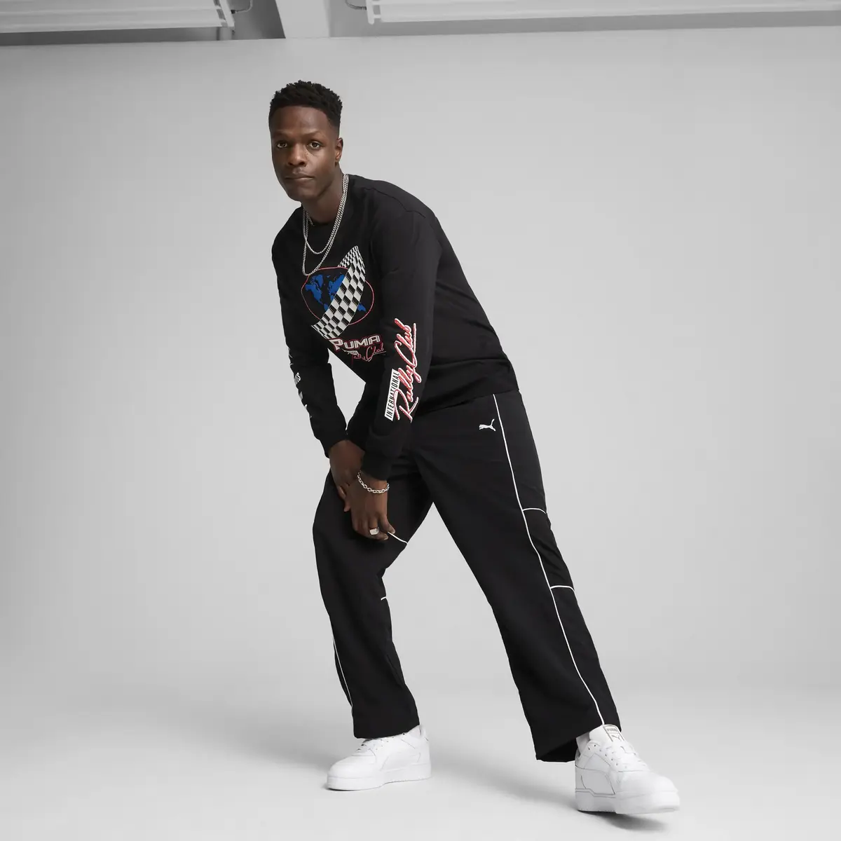 PUMA SDS Relaxed Track Pants Siyah Erkek Eşofman Altı