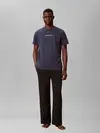 Calvin Klein S/S CREW NECK Lacivert Erkek Tişört
